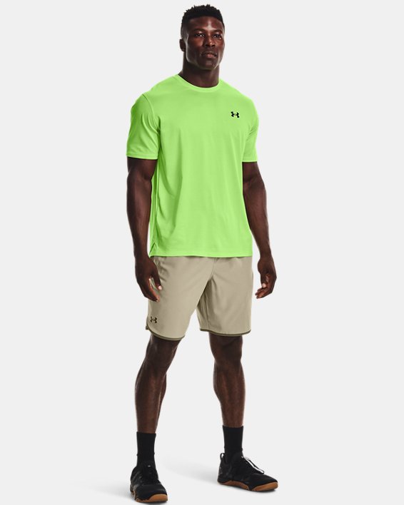 Green Under Armour Woven Graphic Mens Training Shorts 
